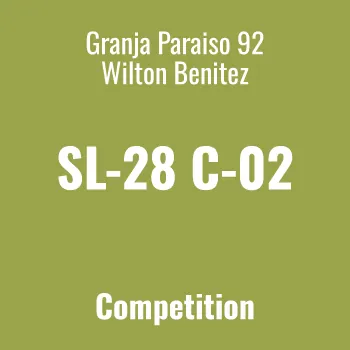 SL 28 C-02 Colombian specialty green coffee microlot